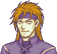 Jerme's portrait as an morph from Fire Emblem: The Blazing Blade.