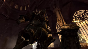 Smough conducted with electricity after absorbing Ornstein's power.