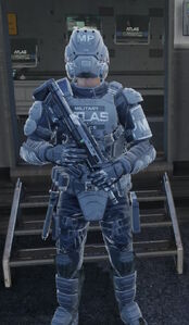 Atlas military policeman