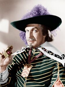 Vincent Price as Monsieur Richelieu ion the 1948 movie The Three Musketeers.