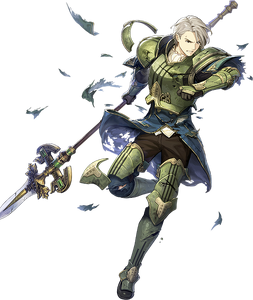 Fernand's injured portrait in Fire Emblem Heroes.