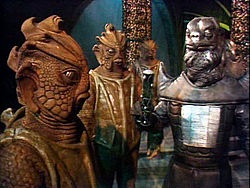 A Sea Devil with Silurians.