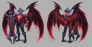 Concept art for Aatrox's rework.