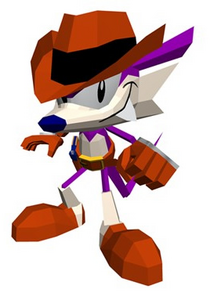 Fang in Sonic the Fighters