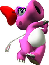 Birdo in Mario Golf: Toadstool Tour.