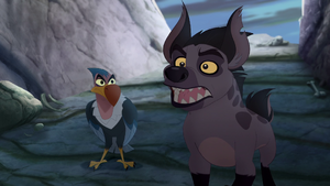 Mzingo with his boss Janja.