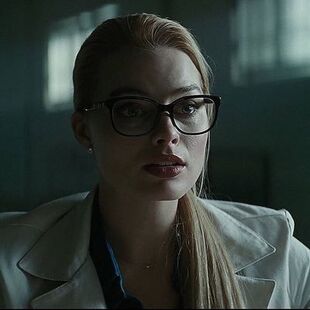 Dr. Harleen Quinzel before becoming Harley Quinn.