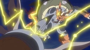 Zudomon vs Mammothmon