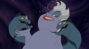 Flotsam and Jetsam with Ursula.