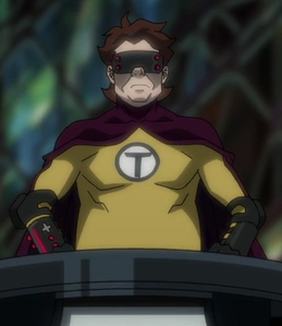 Toymaster from Justice League vs. Teen Titans.