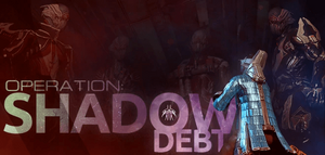 Promotional image for the Shadow Debt event.