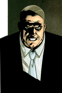 Luthor as he appears in issue #5 of Superman: Birthright.