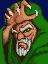 Morzas' Manakete portrait in Fire Emblem: Mystery of the Emblem.