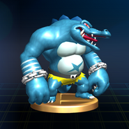 Kludge as a trophy in Super Smash Bros Brawl.