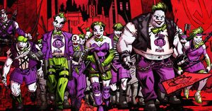 The Jokerz gang in the Batman Beyond comic book series.