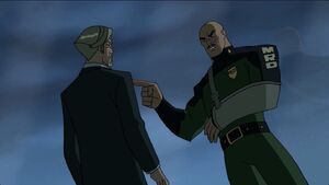 Colonel Moss and Warren Worthington