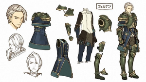 Concept art of Fernand for Shadows of Valentia.