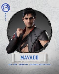 Mavado as a Kameo in Mortal Kombat 1.