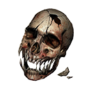 Mileena's skull in Mortal Kombat 11.