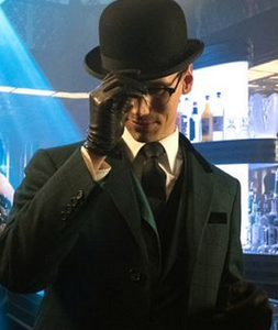 Edward Nygma as the Riddler in Gotham.