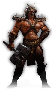 Shao Kahn in Mortal Kombat (2011).