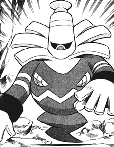 Dusknoir appearing in the manga