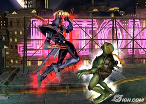 Cyber Shredder in TMNT Smash-Up.