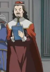 Cardinal de Richelieu as seen in Dinosaur King.