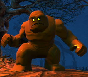 Clayface in Lego DC Super-Villains.