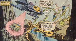 Nekron attacks some tourists in the Grand Canyon.