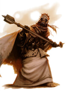 A male Tusken Raider.