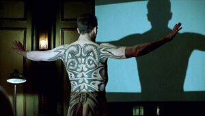 Dolarhyde's tattoo in Red Dragon.