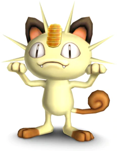 Meowth in Super Smash Bros Brawl