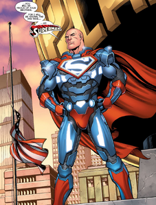 Lex Luthor as Superman.