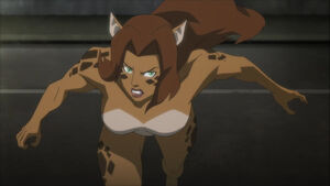 Cheetah in Justice League vs. Teen Titans.