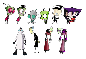 Invader Zim characters