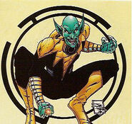 Gleen a Krolotean and member of the Sinestro Corps