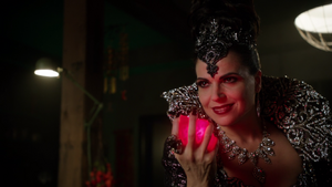 The Evil Queen states that she has returned.