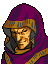 Manfroy's portrait in Fire Emblem: Thracia 776.