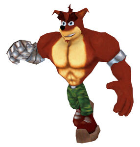 Crunch in Crash Nitro Kart.