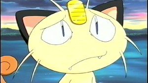 Meowth looks exhausted