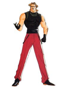 Rugal Bernstein in The King of Fighters '94.