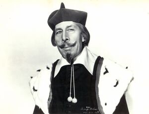 George Arliss as Cardinal Richelieu in the 1935 film The Three Musketeers.