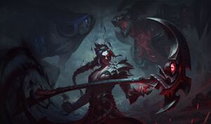 Rhaast in Kayn's main artwork.