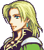 Selena's portrait in Fire Emblem: The Sacred Stones.