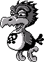 Bobo's sprite in Wario Land: Super Mario Land 3.