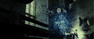 Bellatrix's death in the film.