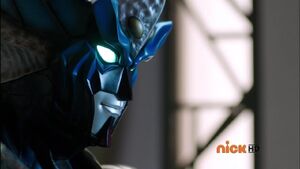 Vrak watching the battle.