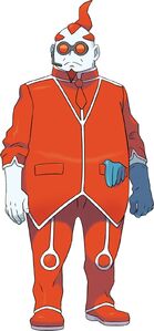 One of five Team Flare Scientists (Xerosic)