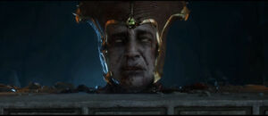 Shinnok's head